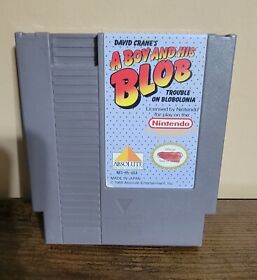 A Boy And His Blob Nintendo NES Game Cartridge Only Vintage Video Game Cartridge