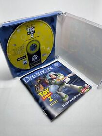 Toy Story 2 Buzz Lightyear Eilt zur Hilfe Sega Dreamcast DC Sehr guter Zustand 