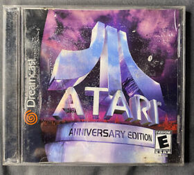 Atari Anniversary Edition (Sega Dreamcast, 2001) Complete CIB 