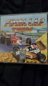 Final Lap Twin Game/Case/Manual (TurboGrafx-16, 1989) - TESTING WORKS Game Case