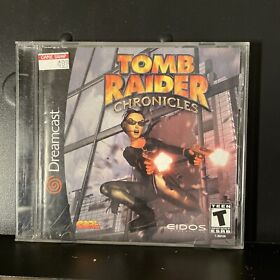 Tomb Raider: Chronicles (Sega Dreamcast, 2000) Complete in box