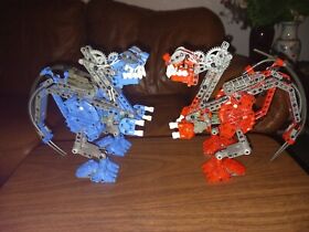 LEGO Bionicle 8558 Cahdok & Gahdok Titan Bohrok Queens Bahrag INCOMPLETE/SEE PIC