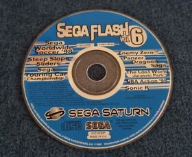 Sega Saturn Sega Flash Vol 6 Demo Disc