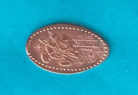 ASTRONAUT MICKEY with SATURN SPACE MOUNTAIN PRESSED ELONGATED PENNY DISNEY