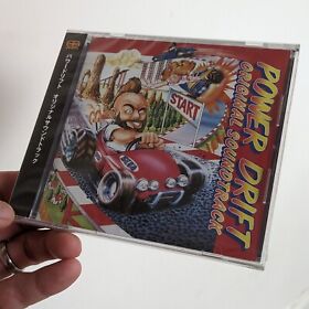 POWER DRIFT Original Arcade and SEGA Saturn Game Soundtrack CD *SEALED!* Import