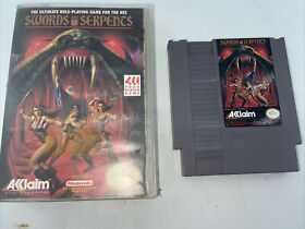 Swords and Serpents (Nintendo, 1990) Cartridge Only Tested NES Game Authentic