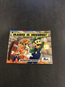 Mario is missing nes Manual only