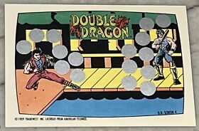1989 Topps Nintendo Double Dragon Card Screen 4 NES not scratched Vintage