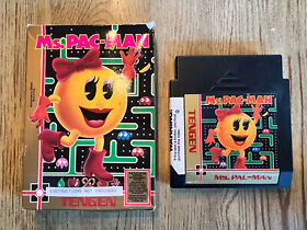 Ms. Pac-Man  - Nes ( Nintendo ) Box & Game*No Manual* !