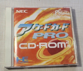 PC Engine Arcade Card Pro CD Rom2 NEC PCE Japan CASE ONLY US SELLER