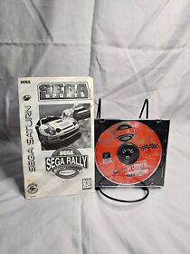 Sega Rally Championship Sega Saturn W/ Manual
