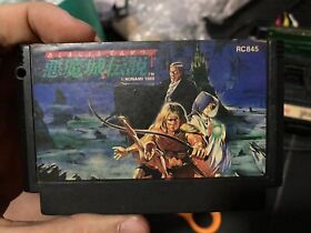 Famicom NES Game Akumajo Densetsu Castlevania 3 Konami