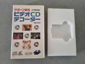 Sega Saturn Victor Video & Photo CD Twin Operator Card RG-VC1 -Box Only no Card-