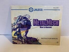 Metal Mech Man & Machine Metalmech (Nintendo NES) Manual Only