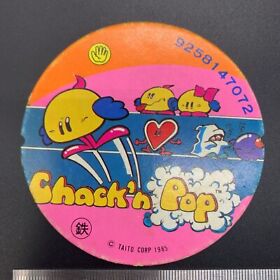 Chack'n Pop 02 Famicom NES Taito Menko Card 1985 Japanese