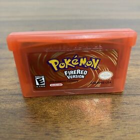 Pokemon FireRed Version GBA Game Cartridge | USA English | Game Boy Advance