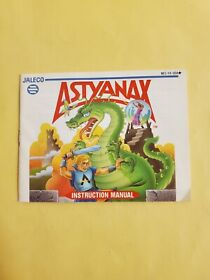 Astyanax NES-YX-USA* NES MANUAL SOLAMENTE Auténtico Original Nintendo De Colección