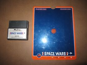 Vintage 1982 Vectrex Space Wars Cartridge with Original Overlay *** RARE ***