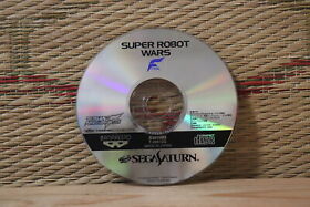 Super Robot Taisen F disc only edition Sega Saturn SS Japan VG!
