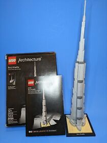 LEGO Architecture: Burj Khalifa Set 21031 Pre-owned Complete With Box & Manual