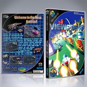 Neo Geo CD Custom Case - NO GAME - Viewpoint