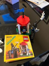 LEGO 6035 Turnierwache Castle Guard Ritter Adlerritter Black Falcons Complete 