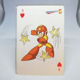 3 Heart Rockman Megaman 5 Family computer capcom playing cards Trump