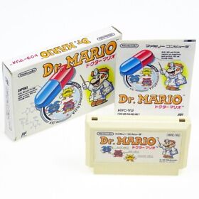 Dr. MARIO Nintendo FC Japan Import Famicom NES NTSC-J Non-Clear Tray Used