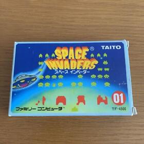Operation Confirmed Space Invaders Famicom Software