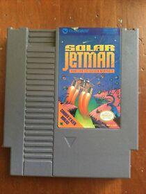 Solar Jetman Nintendo NES Cartridge Game With Dust Jacket