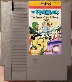 The Flintstones The Rescue of Dino & Hoppy - Nintendo NES - Carro de cartucho suelto