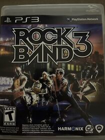 Rock Band 3 (Sony PlayStation 3, 2010) PS3 Complete Game CIB W/ Manual