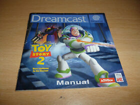 TOY STORY 2 - SEGA DREAMCAST - ONLY BOOKLET MANUAL NO GAME