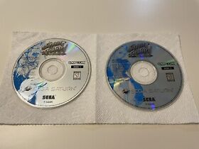 Street Fighter Collection (Sega Saturn, 1997) Discs Only Includes Both Discs