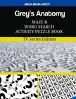 Grey's Anatomy Maze and Word Search Activity Puzzle Book: TV Series Edition