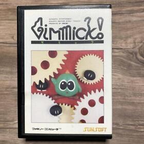 Gimmick Nintendo Famicom FC NES W/ Boxed Manual Japanese