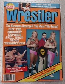 3 The Wrestler Magazines 1989 NES Order Form Metal Gear Roddy Kowalski Gordy 
