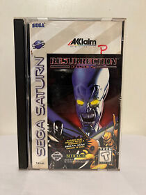 Rise 2 Resurrection SEGA Saturn Complete In Box w/Manual Fighting Game