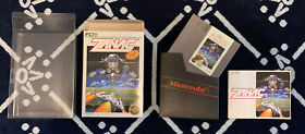 Zanac NES 5 Screw Nintendo Complete CIB Great Condition Box, Game, & Rare Manual