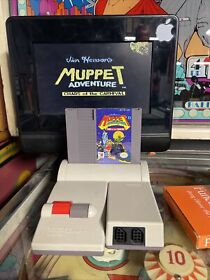 Muppet Adventure : Chaos at the Carnival in box (Nintendo, 1990) NES