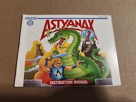 Astyanax Nintendo Nes manual instruction booklet Original