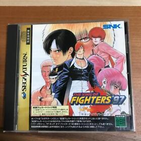 SS Sega Saturn The King Of Fighters '97 Retro Game Used T-3210G CD-ROM