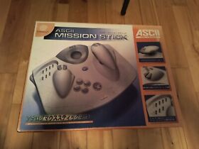 Dreamcast ASCII Mission Stick 1305ms SEGA Built-in analog mouse stick from Japan