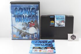 SNK NEO GEO AES SONIC WINGS 2 Rom Video Games Software 1994 From JAPAN