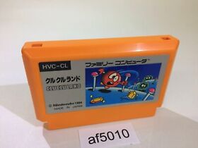 af5010 Clu Clu Land NES Famicom Japan
