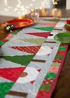Christmas Trees and Gnomes Table Runner Quilt Kit Fabric Pattern Binding Backing