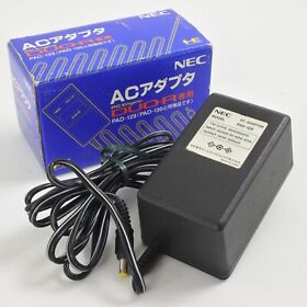 PC-Engine AC ADAPTOR PAD-129 Boxed For PC-Engine DUO-R Official Ref 2106