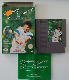 Jimmy Connors tennis Nintendo NES versione PAL A completo