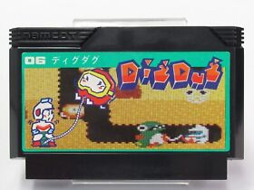 Dig Dug Cartridge ONLY [Famicom Japanese version]