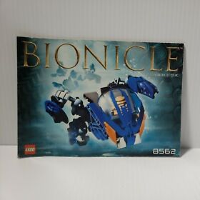 LEGO Bionicle Bohrok Gahlok 8562 Instructions BOOKLET ONLY 
